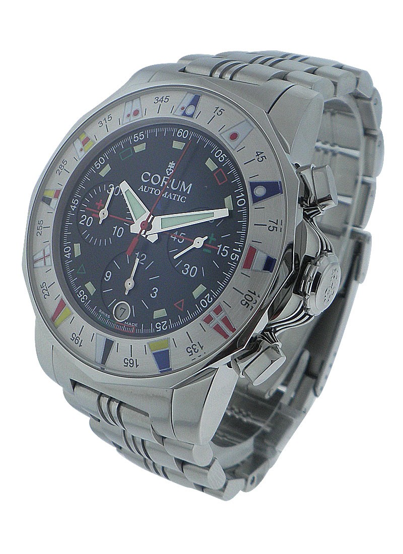 Corum Admiral's Cup Chronograph 44mm in Stainless Steel