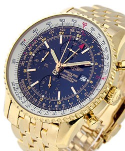 Navitimer - Limited Edition Rose Gold on Bracelet with Black Dial 