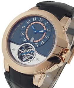 Ocean Tourbillon Project Z3 in Rose Gold Rose Gold on Strap with Black Dial - Only 80pcs Made