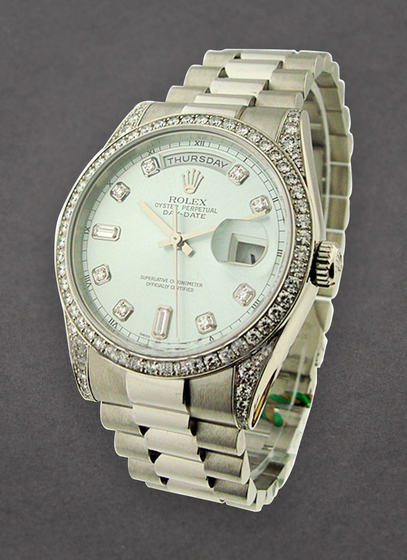 Pre-Owned Rolex President - Day Date - Platinum - Diamond