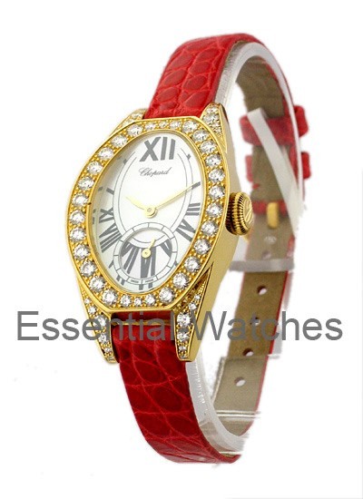 Chopard Oval Grand Second in Yellow Gold