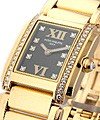 Twenty-4 Small Size in Rose Gold 4908R Rose Gold on Bracelet with Black Dial