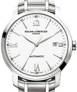 Classima Executives Automatic in Steel Steel on Bracelet w/ White Dial