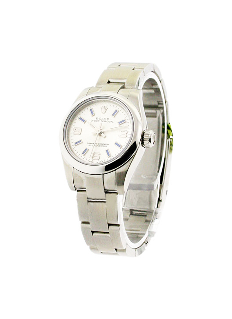 Pre-Owned Rolex Ladies No Date in Steel with Smooth Bezel