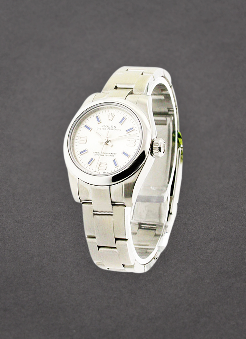 Pre-Owned Rolex Ladies No Date in Steel with Smooth Bezel