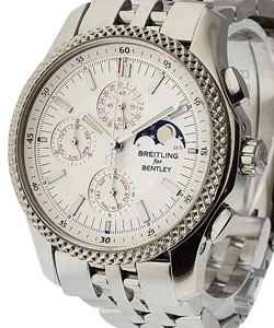 Bentley Mark VI Complications 19 Steel on Strap with Silver Dial