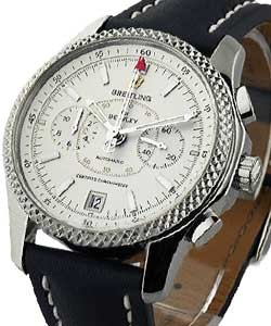 Bentley Mark VI Steel on Blue Strap with Silver Dial 
