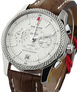 Bentley Mark VI Men's Automatic in Steel Steel on Strap with Silver Dial 
