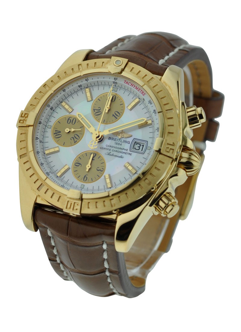 Breitling Chronomat Calibre 13 in Yellow Gold