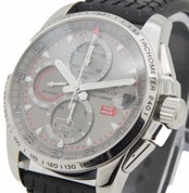 Mille Miglia GT XL 2009 in Titanium on Black Rubber Strap with Charcoal Grey Dial - Limited to 1000