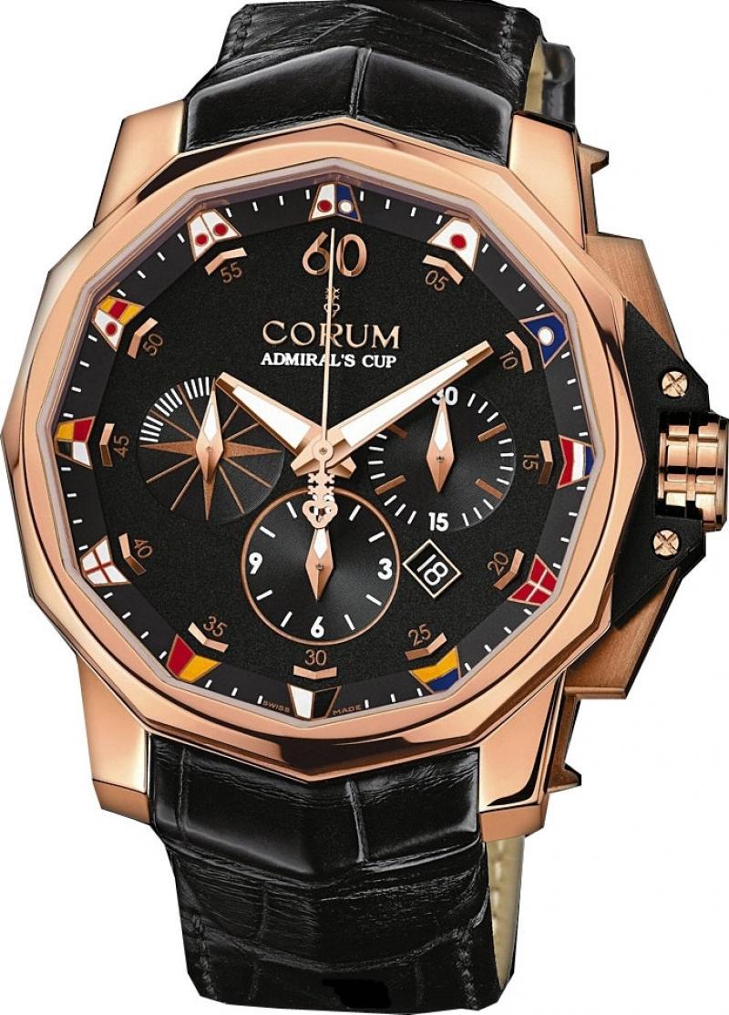 Corum Admirals Cup Chronograph 48mm in Rose Gold