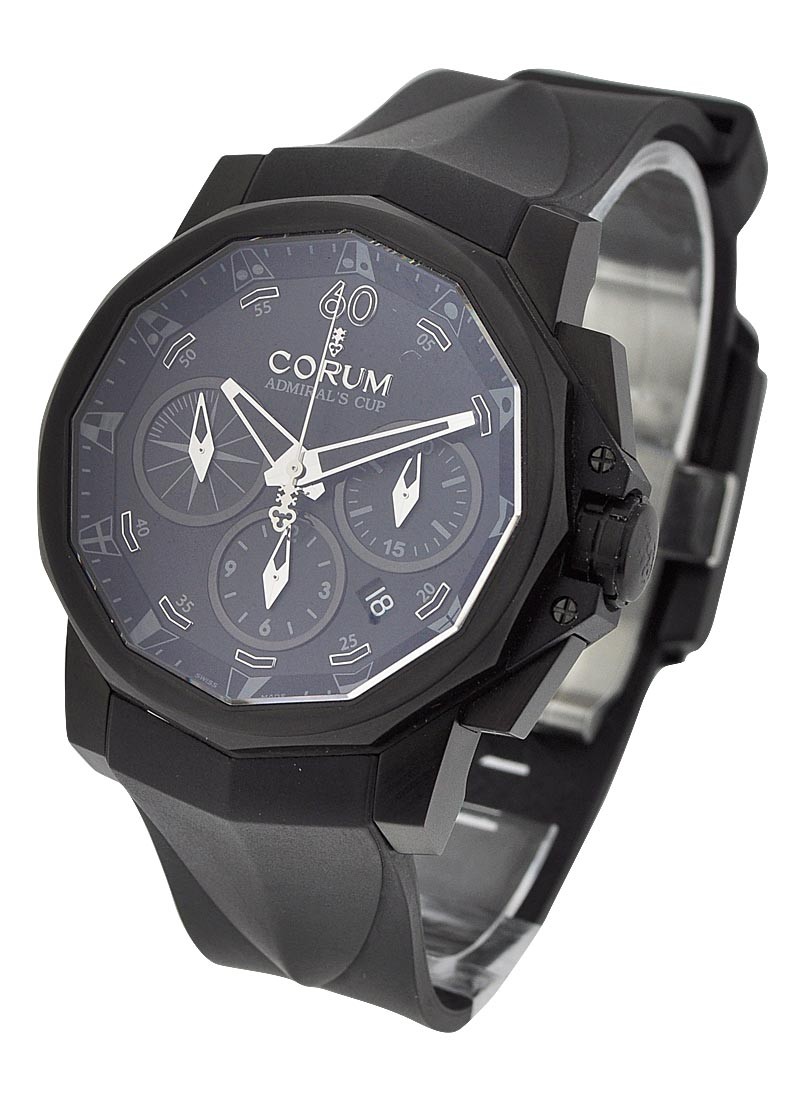 Corum Admiral's Cup Black Challenge 44mm in Black PVD