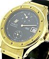 Classic Regulateur in Yellow Gold Yellow Gold on Rubber with Black Dial