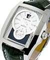 Bentley Flying B in Steel Steel on Strap with Black Dial