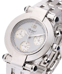 Imperiale Chronograph - Ladies White Gold on Bracelet with Silver Dial