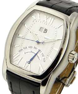 Masterpiece Jours Retrogrades Gents Steel on Strap with Silver Dial