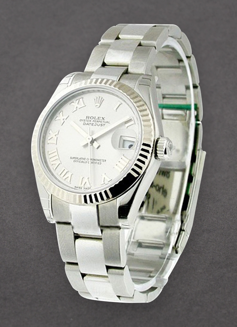 Rolex Unworn Datejust in Steel with Fluted Bezel