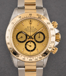 Zenith Daytona 2-Tone 16523 - Inverted 6 on Oyster Bracelet with Champagne Dial