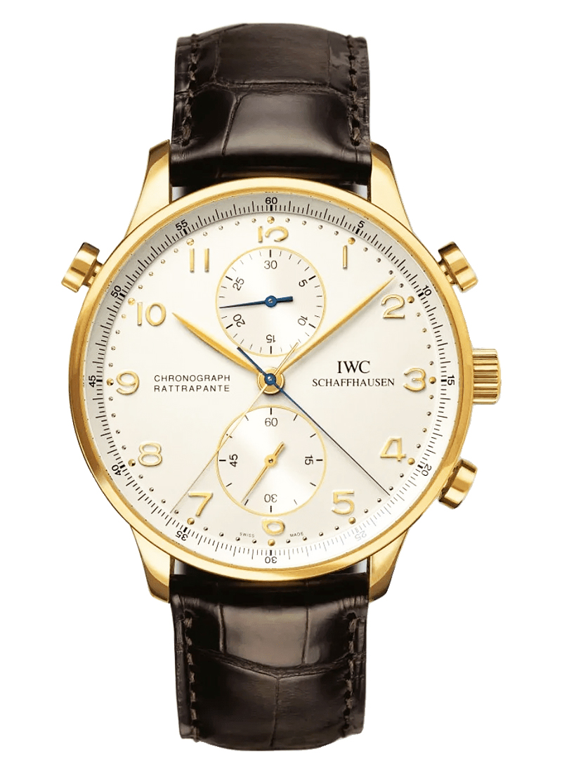 IWC Portuguese Split Second Chronograph in Yellow Gold 