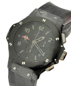 Big Bang  44mm Monaco Yacht Club in Tantalum on Black Resin Rubber with Black Dial
