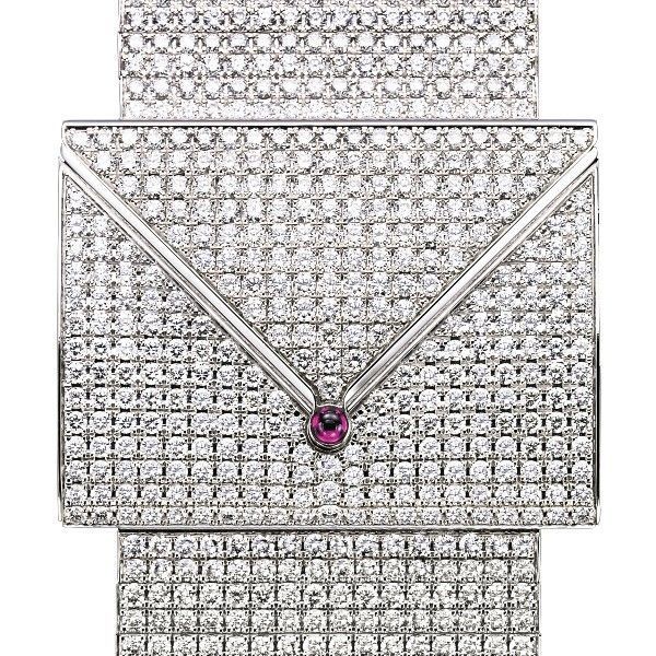 Piaget Limelight Love Letter Secret Watch in White Gold with Diamond Case