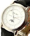 Masterpiece Phase de Lune (Moon Phase) Steel on Strap with Silver Dial