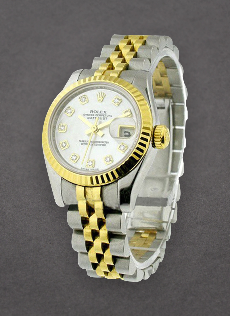 Pre-Owned Rolex Datejust 2-Tone 26mm with Fluted Bezel