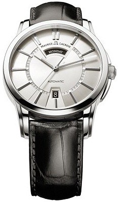 Maurice Lacroix Pontos Day & Date 40mm Automatic in Steel