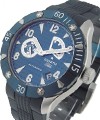 Defy Classic Power Reserve - Limited 150 pieces Steel on Blue Rubber Strap with Blue Dial