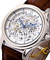 De Ville Co-Axial Skeleton Limited Edition White Gold White Gold on Strap with Skeletonized Dial