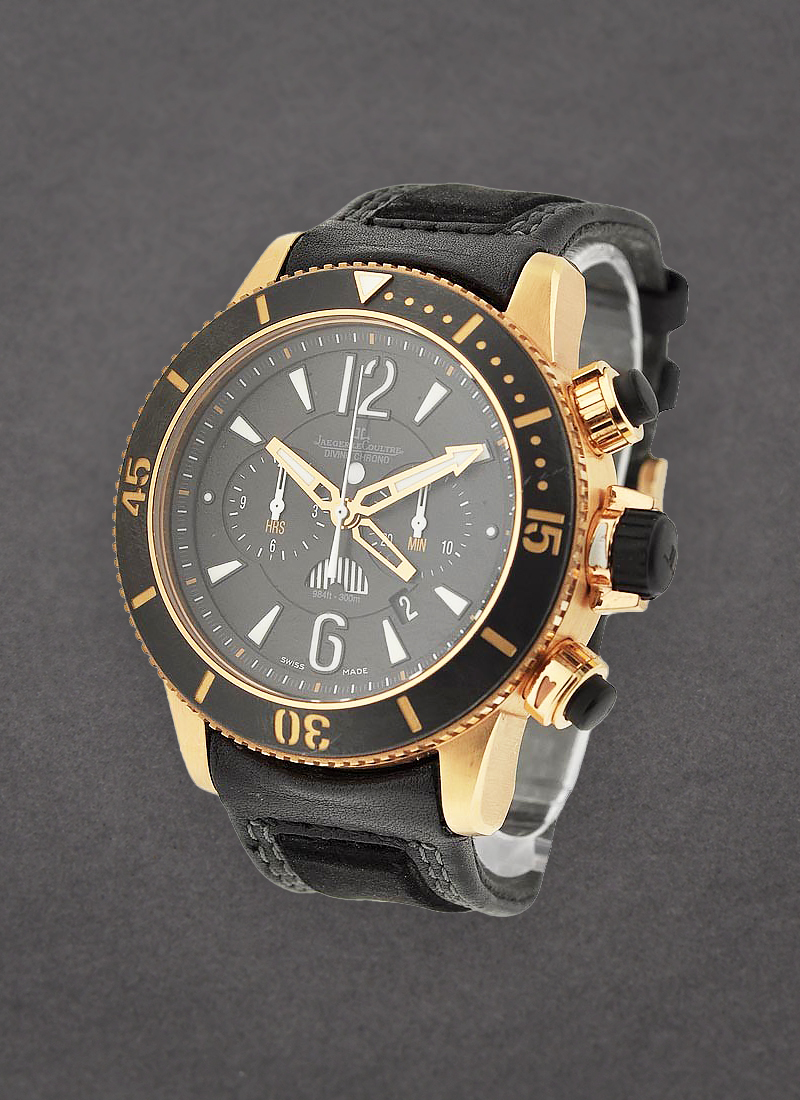 Jaeger - LeCoultre Compressor US Navy Seals Diving Chrono GMT in Rose Gold