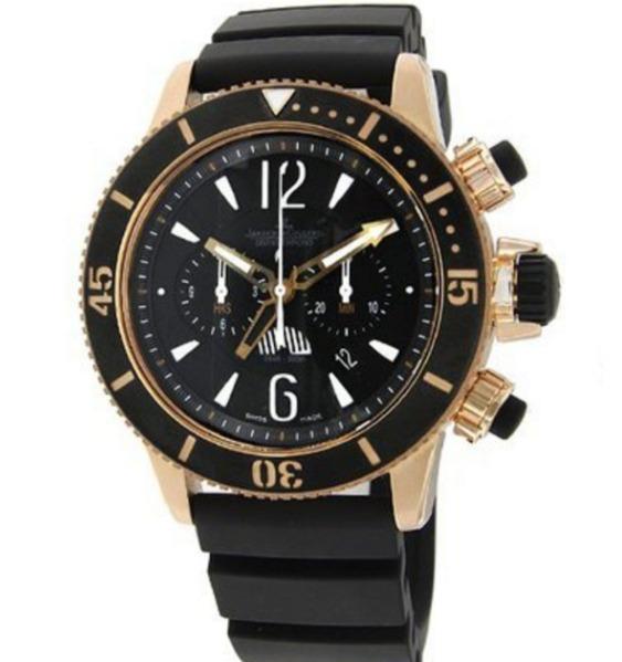 Jaeger - LeCoultre Master Compressor Diving Chronograph GMT in Rose Gold with PVD