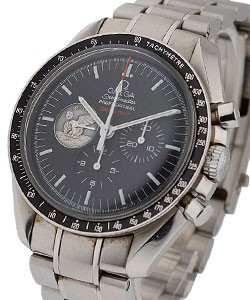 Speedmaster Apollo 11 42mm in Steel -  Limited Edition on Steel Bracelet with Black Dial
