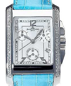 Hampton Classic Chronograph - Lady's Steel on Strap with Silver Dial