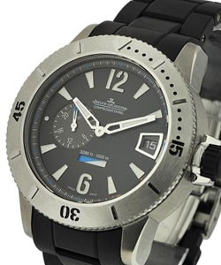 Master Compressor Diving GMT Titanium on Rubber with Black Dial