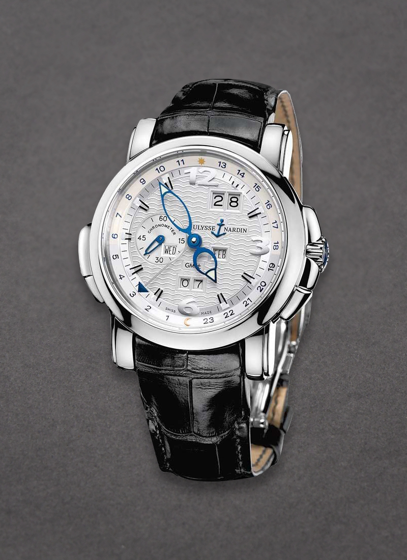 Ulysse Nardin GMT +/- Perpetual 42mm Automatic in White Gold