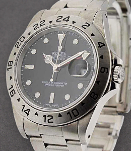 Explorer II 40mm with Hole Case with Black Dial - Circa 1990's