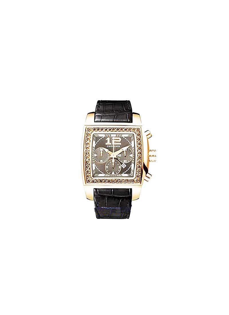 Chopard Two O Ten - Small Size in Rose Gold with Diamond Bezel