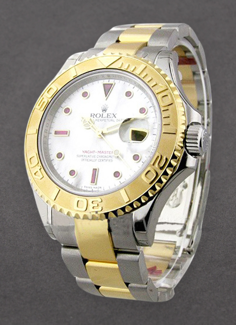 Rolex Unworn Yachtmaster 2-Tone in Steel with Yellow Gold Bezel