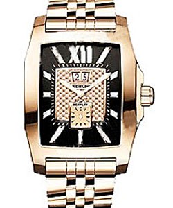 Bentley Flying B No. 3 Men's Automatic in Rose Gold Rose Gold on Bracelet with Royal Ebony Dial