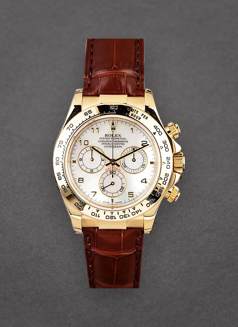 Rolex Unworn Daytona Cosmograph in Yellow Gold