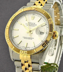 Datejust 36mm with Thunderbird Bezel on Jubilee Bracelet with Silver Stick Dial