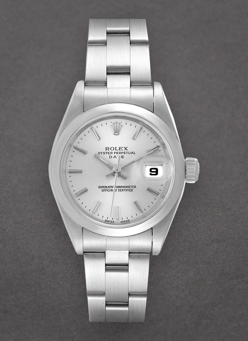 Pre-Owned Rolex Lady's Datejust in Steel with Smooth Bezel