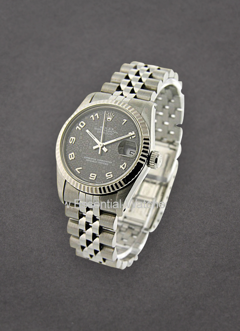 Pre-Owned Rolex Steel- Mid Size -  Datejust -  31mm - Fluted Bezel