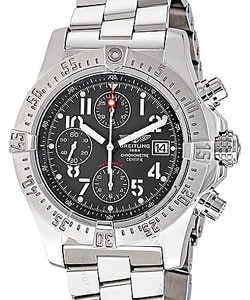 Avenger Skyland Chronograph in Steel on Steel Bracelet with Slate Grey Dial