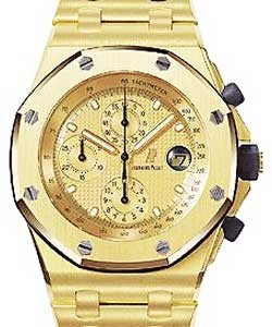 Offshore Chrono Yellow Gold Yellow Gold on Bracelet with Yellow Gold Dial