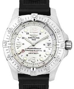 Superocean Steelfish X-Plus Men's Automatic in Steel Steel on Black Rubber Strap with Silver Dial