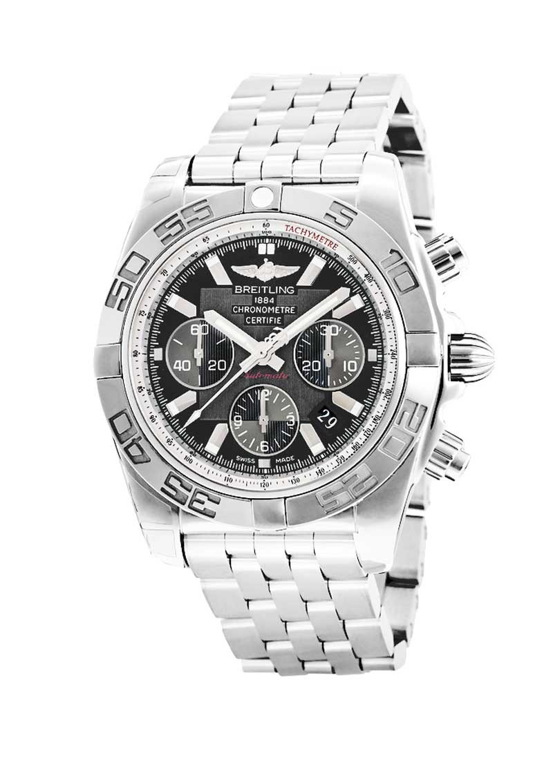 ab011012/m524-ss Breitling Chronomat B01 Steel | Essential Watches