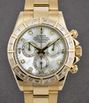 Daytona - Original Factory Bezel on Oyster Bracelet with MOP Diamond Dial