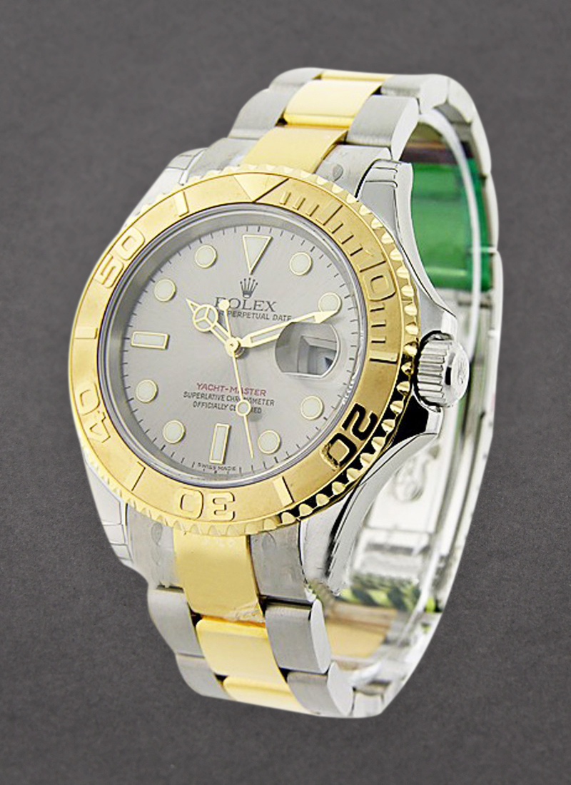 Rolex Unworn Yacht-Master in Steel with Yellow Gold Bezel